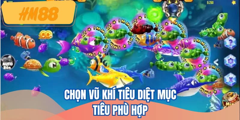 Chọn súng tiêu diệt sinh vật biển phù hợp
