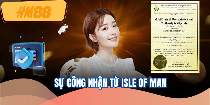 Sự công nhận từ Isle of Man