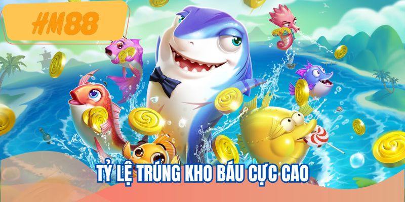 Phần trăm để nhận được kho báu khủng cực cao